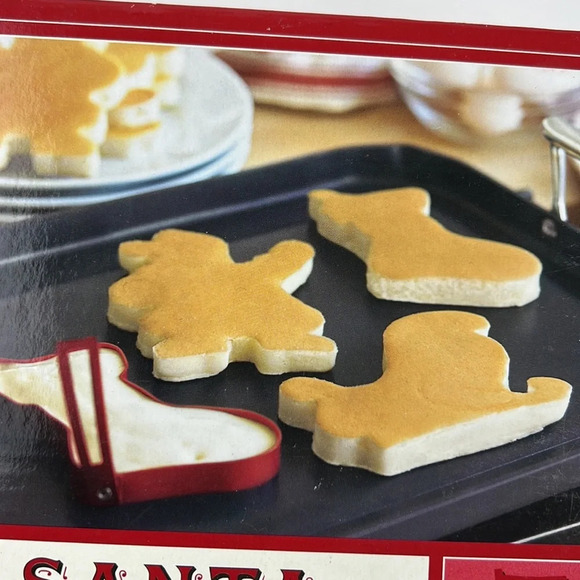 *NIB* William Sonoma I Santa Pancake Molds - Picture 5 of 7